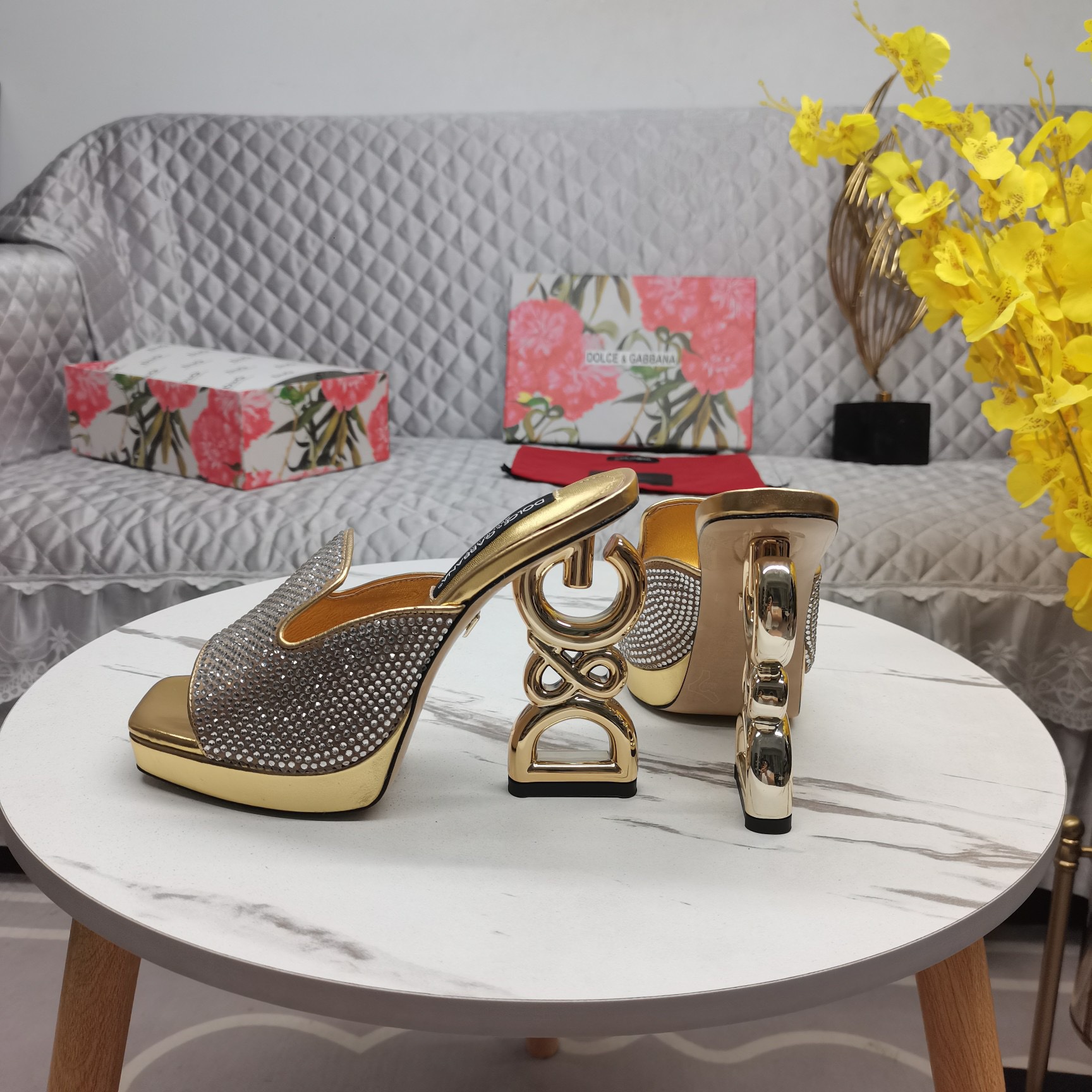 Dolce & Gabbana 2023 High-heeled Sandals - Image 3