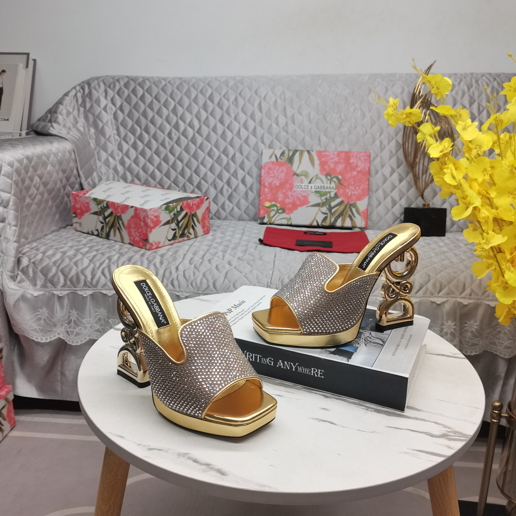 Dolce & Gabbana 2023 High-heeled Sandals - Image 5