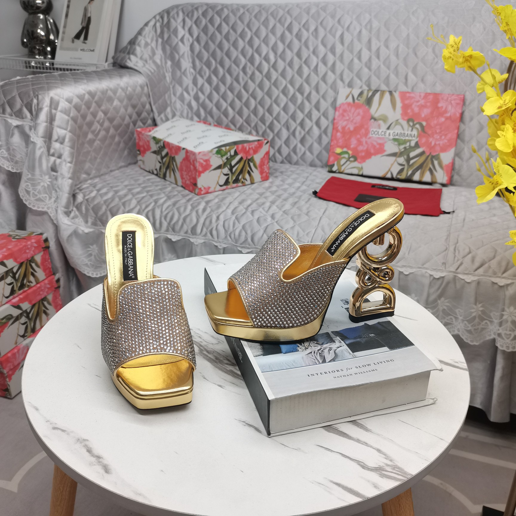 Dolce & Gabbana 2023 High-heeled Sandals - Image 7