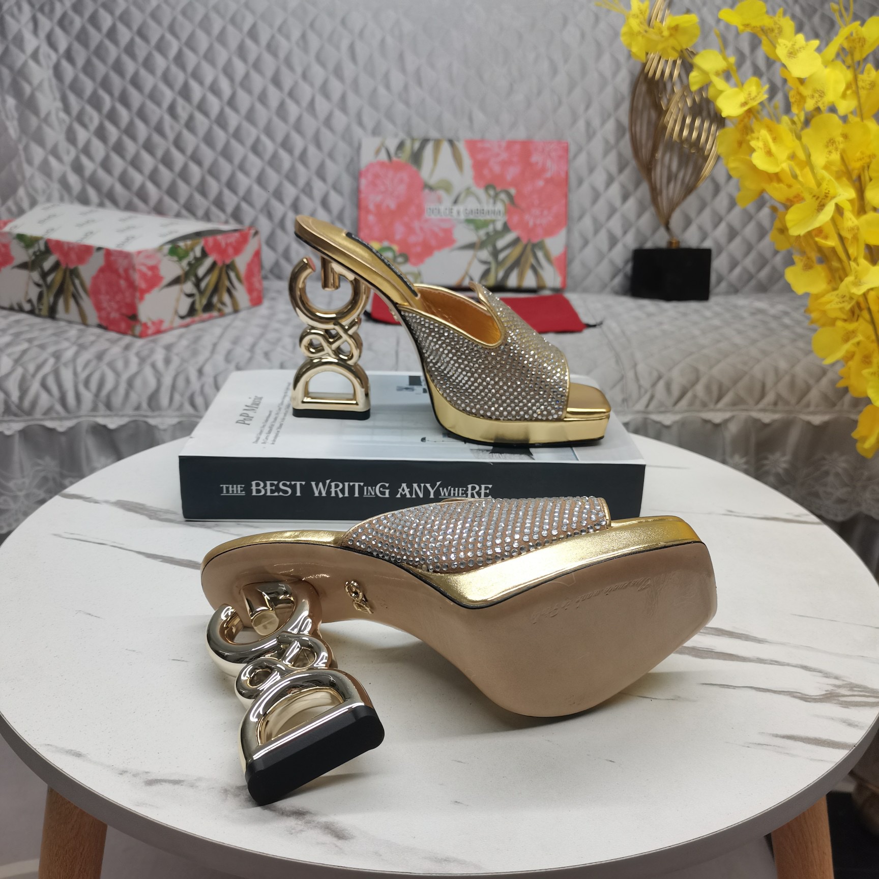 Dolce & Gabbana 2023 High-heeled Sandals - Image 9