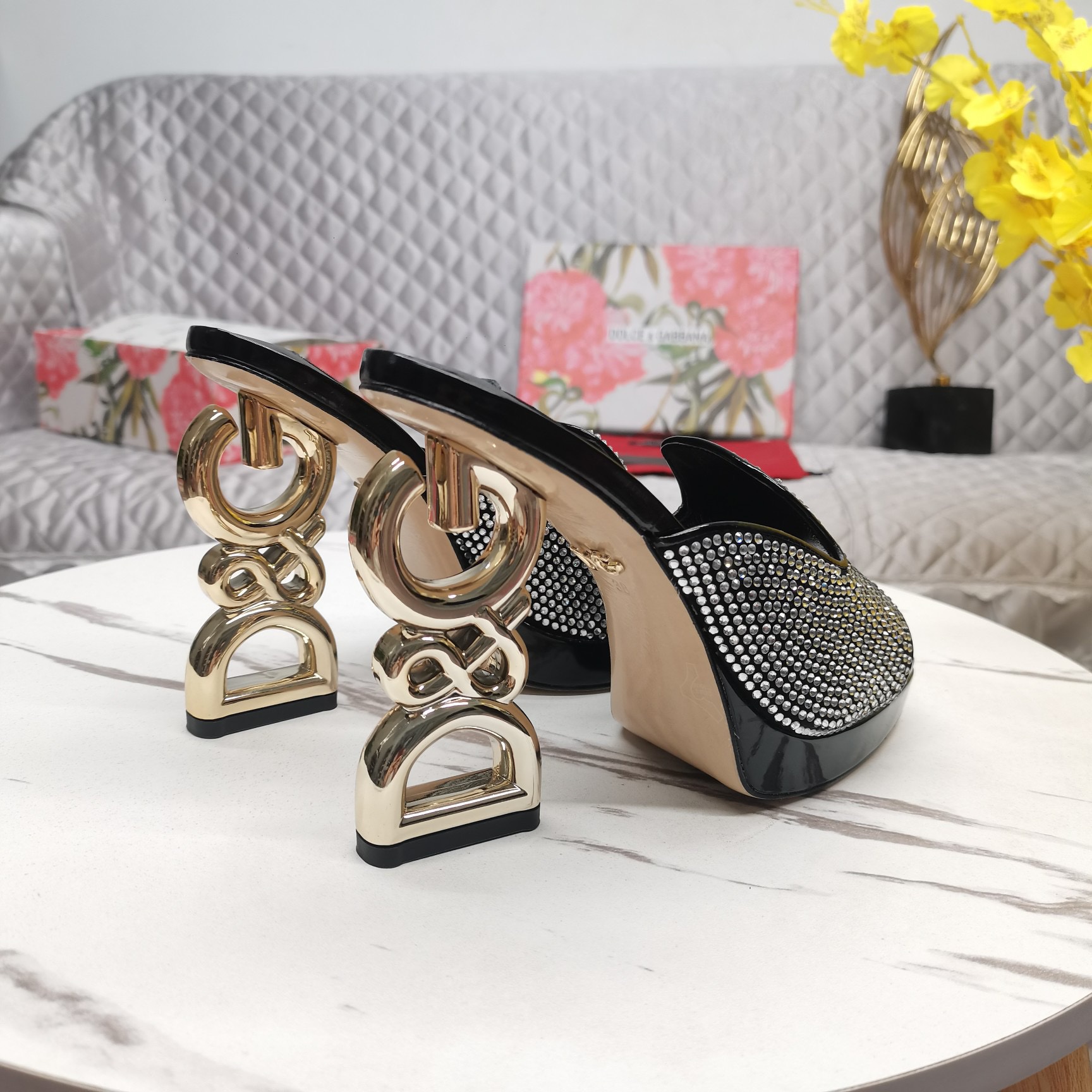 Dolce & Gabbana 2023 High-heeled Sandals - Image 6