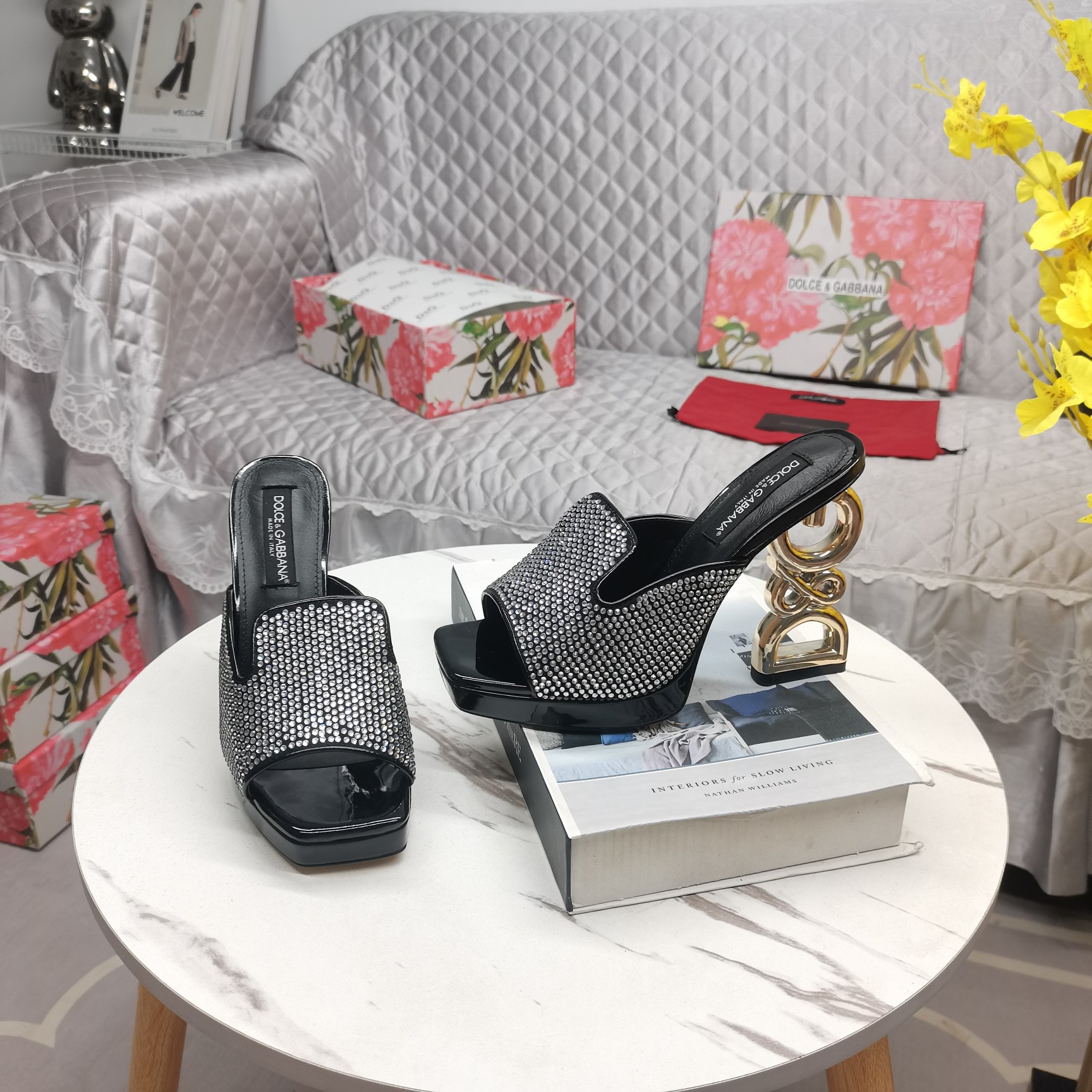 Dolce & Gabbana 2023 High-heeled Sandals - Image 9