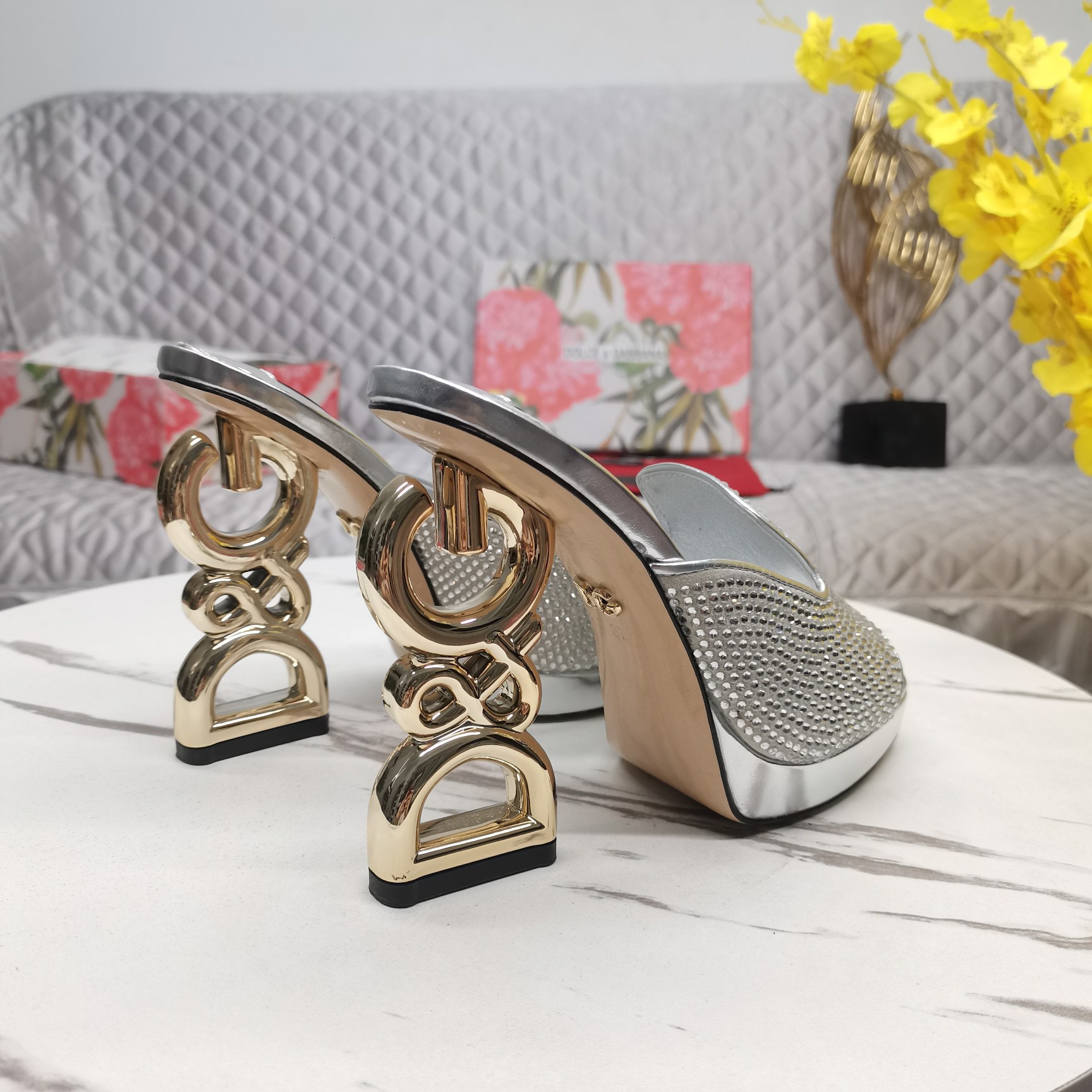 Dolce & Gabbana 2023 High-heeled Sandals - Image 3