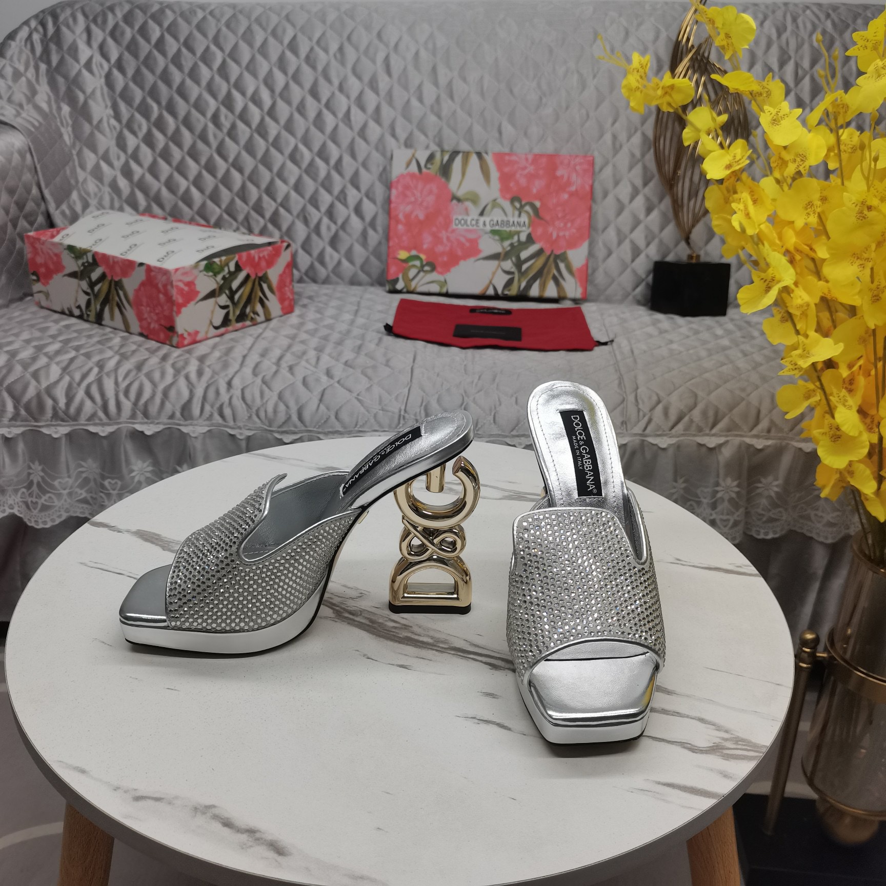 Dolce & Gabbana 2023 High-heeled Sandals - Image 4