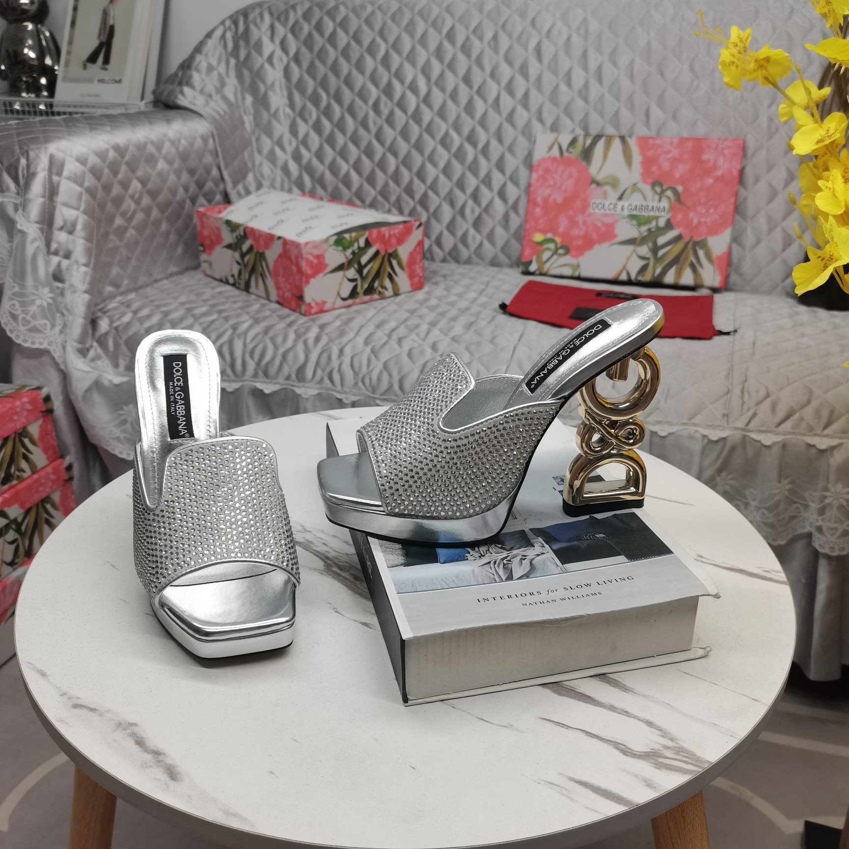 Dolce & Gabbana 2023 High-heeled Sandals - Image 7