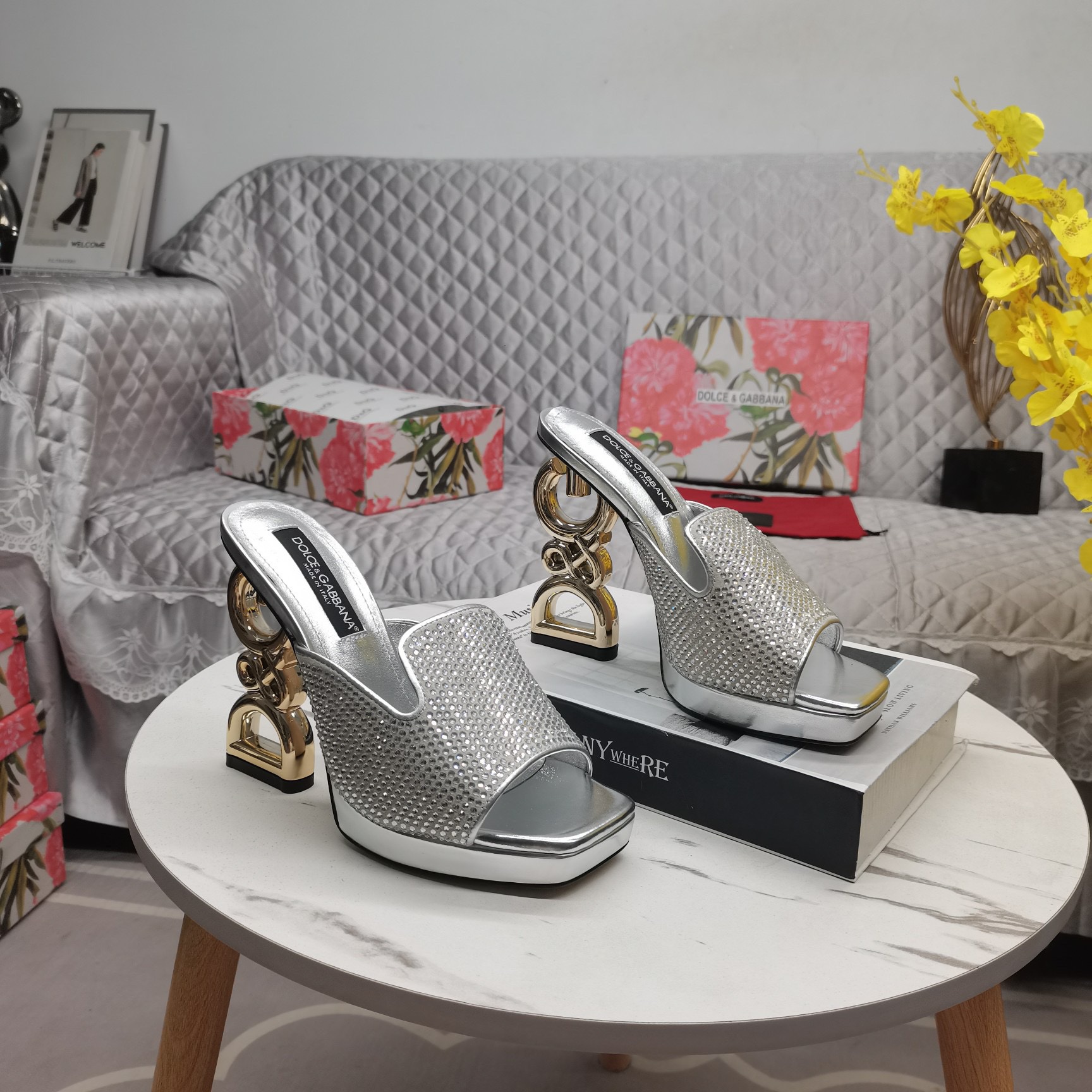 Dolce & Gabbana 2023 High-heeled Sandals - Image 8