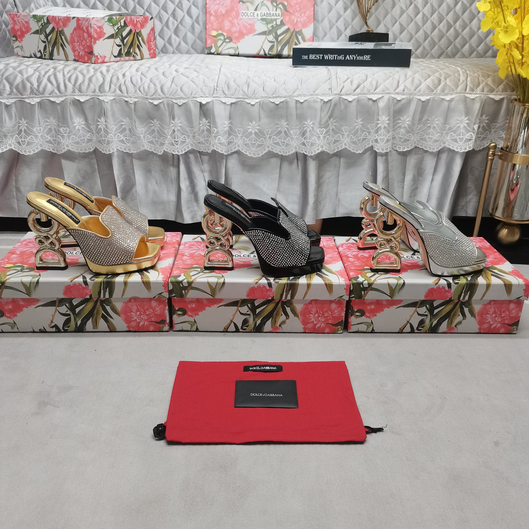 Dolce & Gabbana 2023 High-heeled Sandals Collection - Image 2