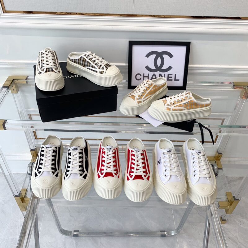 Chanel 2023 New Thick-soled shoes Collection