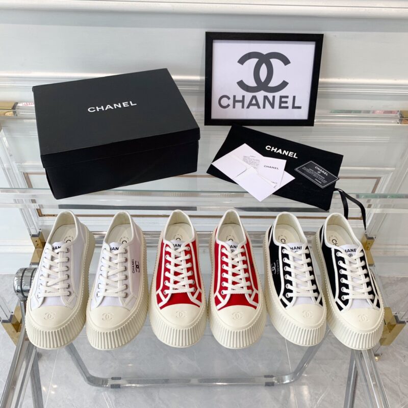 Chanel 2023 New Thick-soled shoes Collection