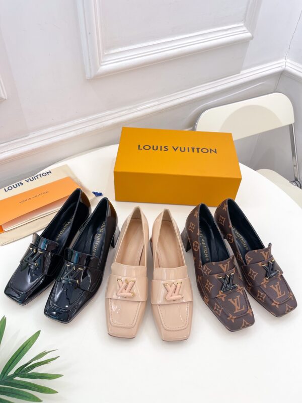 Louis Vuitton 2023 New Thick-heeled Loafers Collection