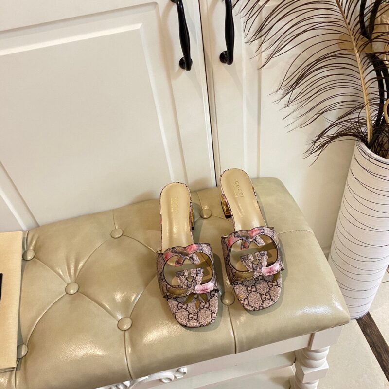 Gucci 2023 New Heel Sandals