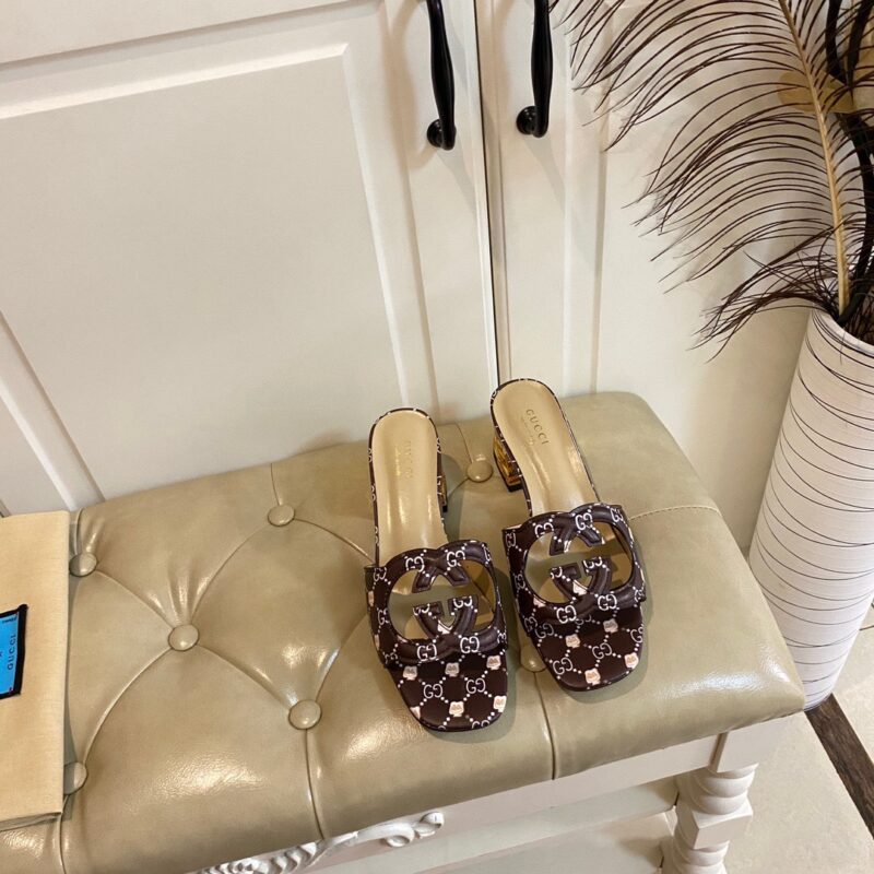 Gucci 2023 New Heel Sandals