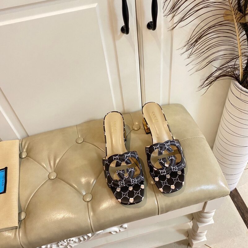 Gucci 2023 New Heel Sandals