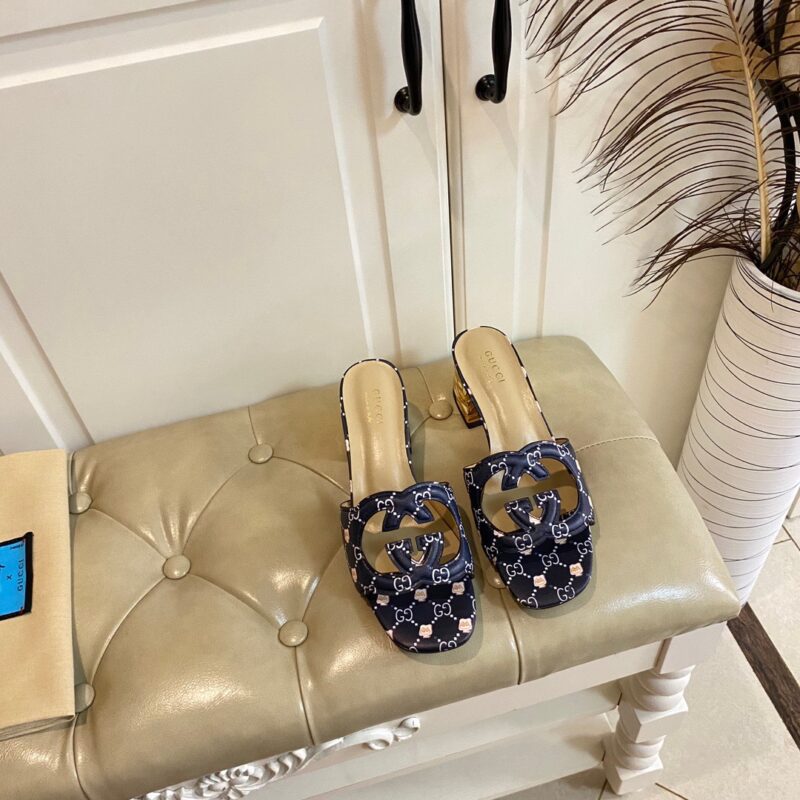 Gucci 2023 New Heel Sandals