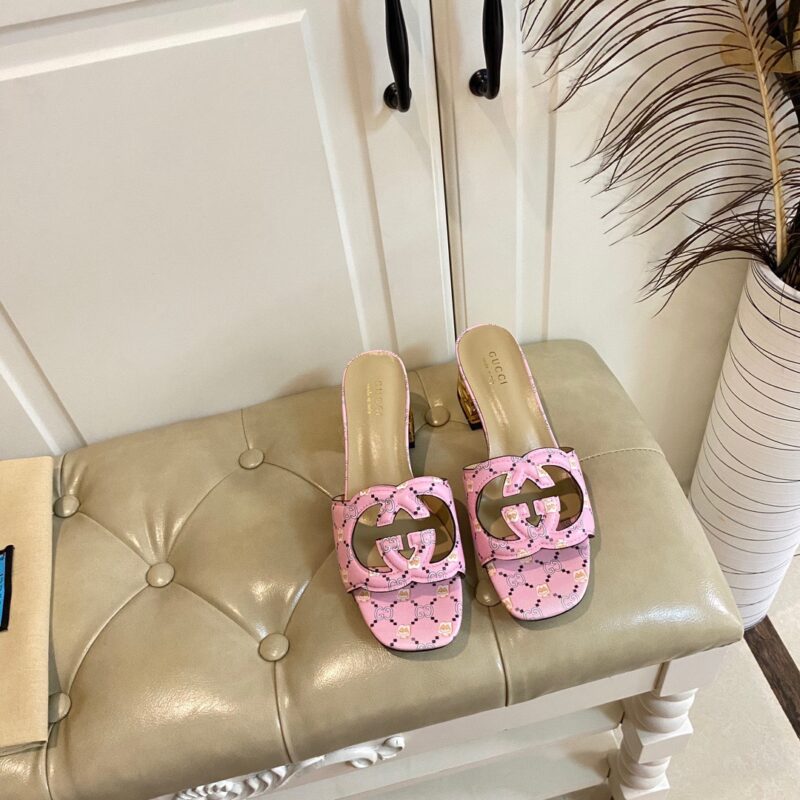 Gucci 2023 New Heel Sandals