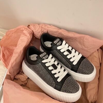 Miu Miu 2023 New Diamond Shoes