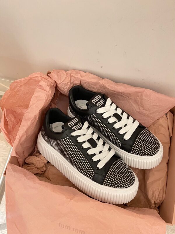 Miu Miu 2023 New Diamond Shoes