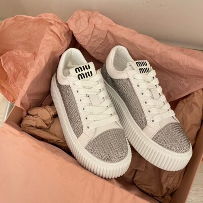 Miu Miu 2023 New Diamond Shoes