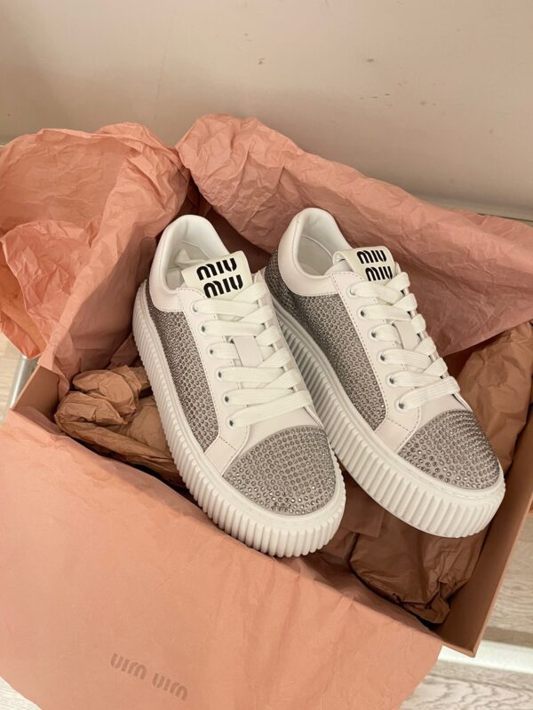 Miu Miu 2023 New Diamond Shoes