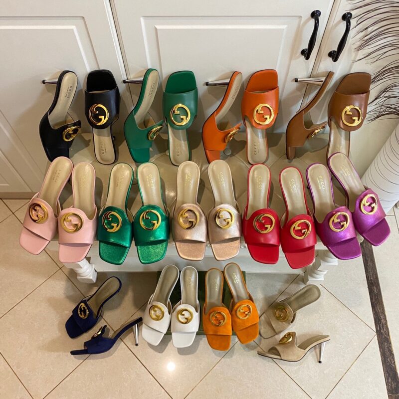 Gucci 2023 New Heel Sandals Collection