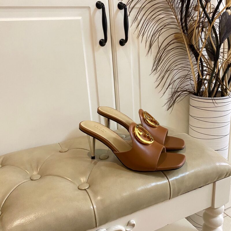 Gucci 2023 New Heel Sandals