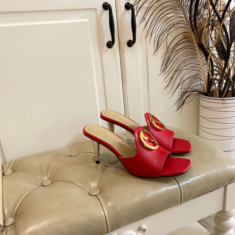 Gucci 2023 New Heel Sandals