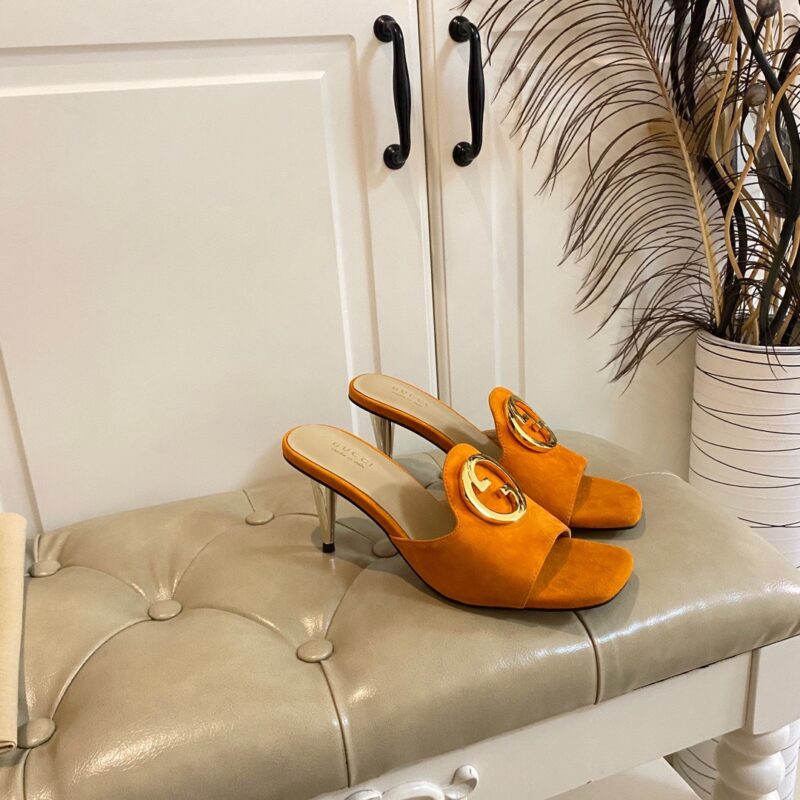 Gucci 2023 New Heel Sandals