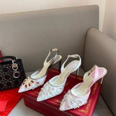 Rene Caovilla 2023 New Frozen High-heels Collection