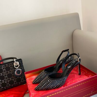 Rene Caovilla 2023 New Frozen High-heeled Sandals