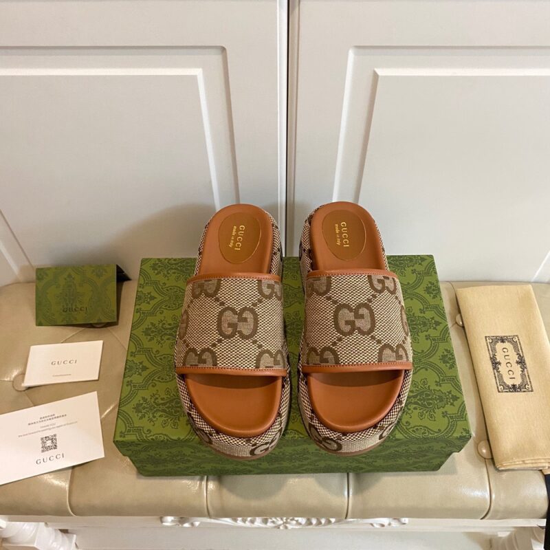 Gucci 2023 New Thick-sole Sandals