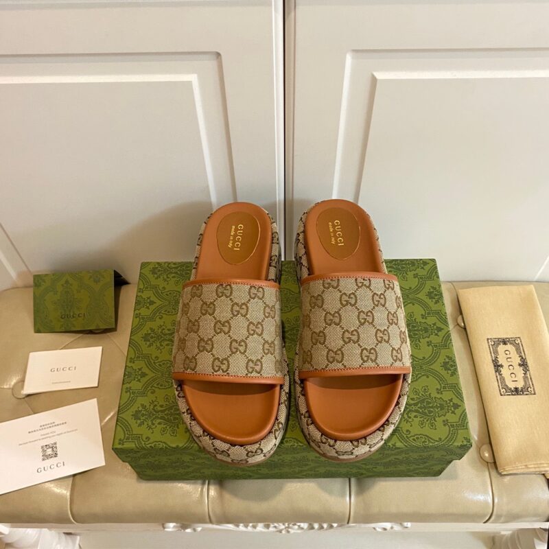 Gucci 2023 New Thick-sole Sandals