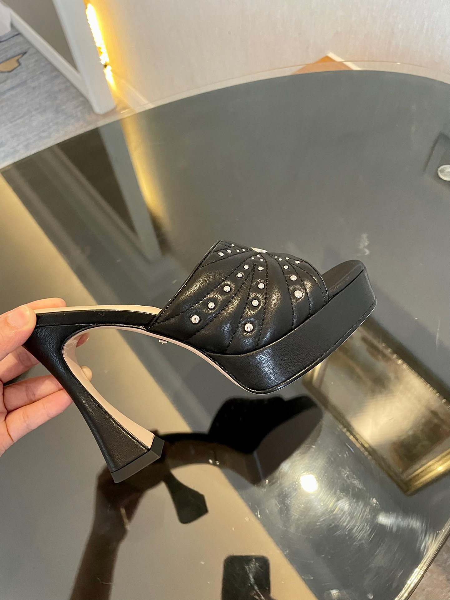 Gucci 2023 New High-heeled Sandals - Image 6