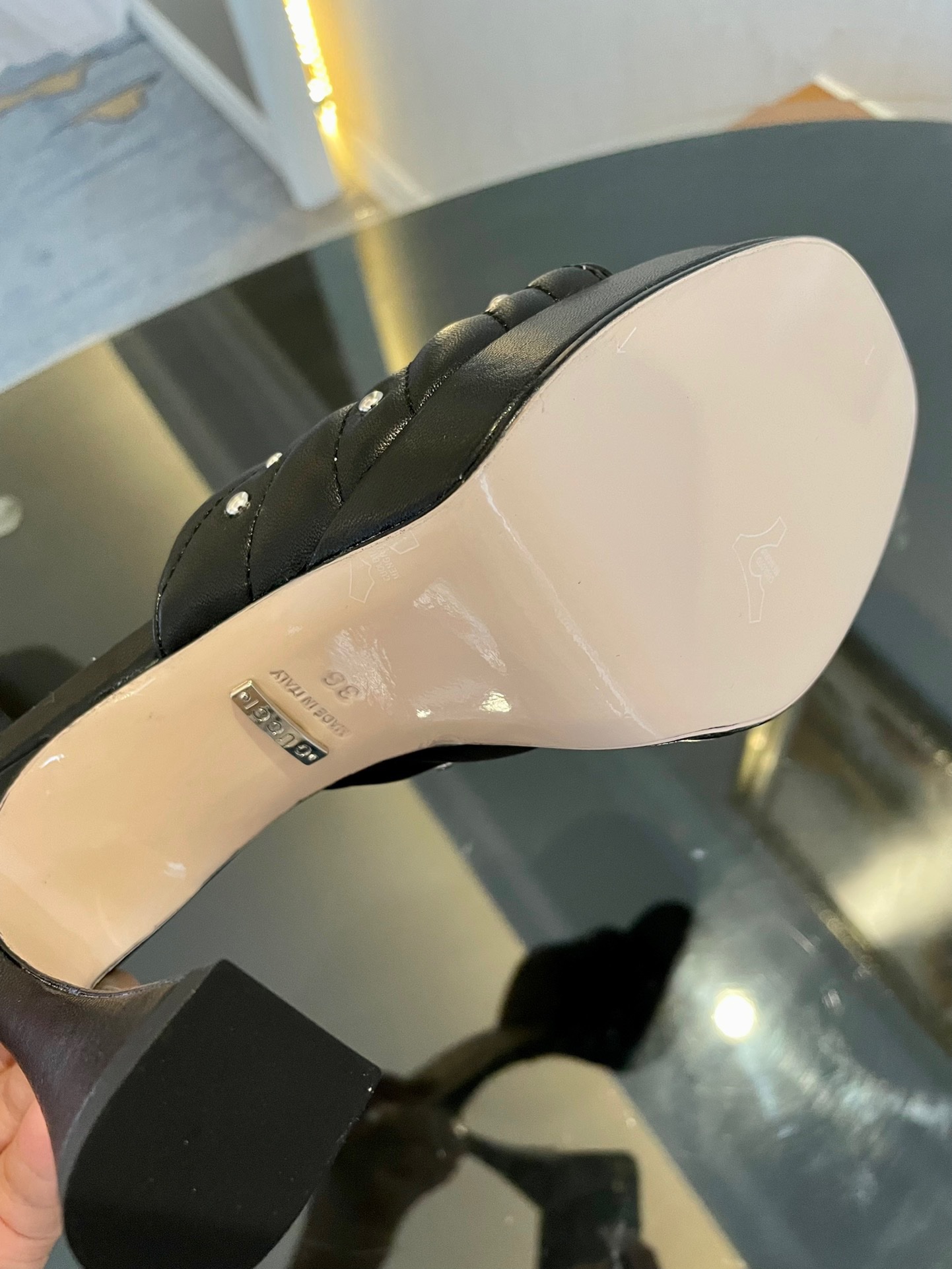 Gucci 2023 New High-heeled Sandals - Image 7