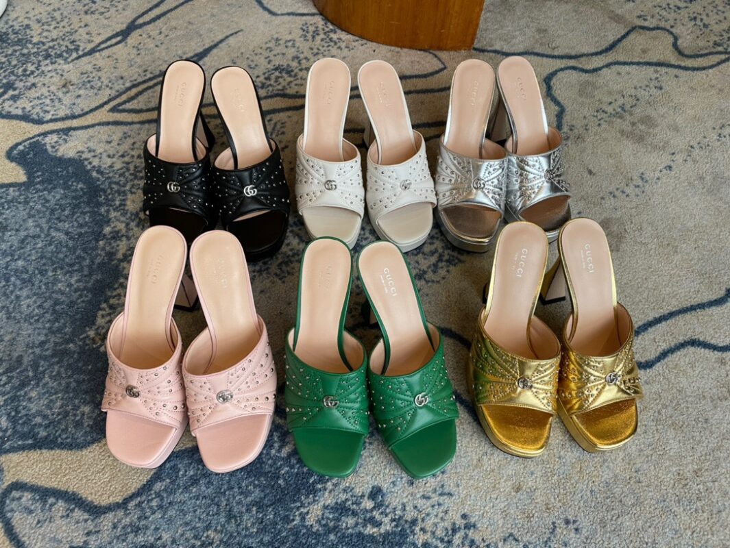Gucci 2023 New High-heeled Sandals Collection