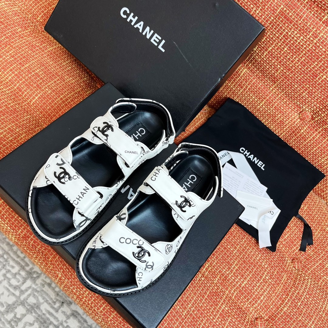 Chanel 2033 New Velcro Sandals
