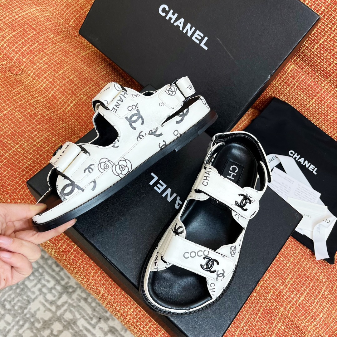 Chanel 2033 New Velcro Sandals - Image 2