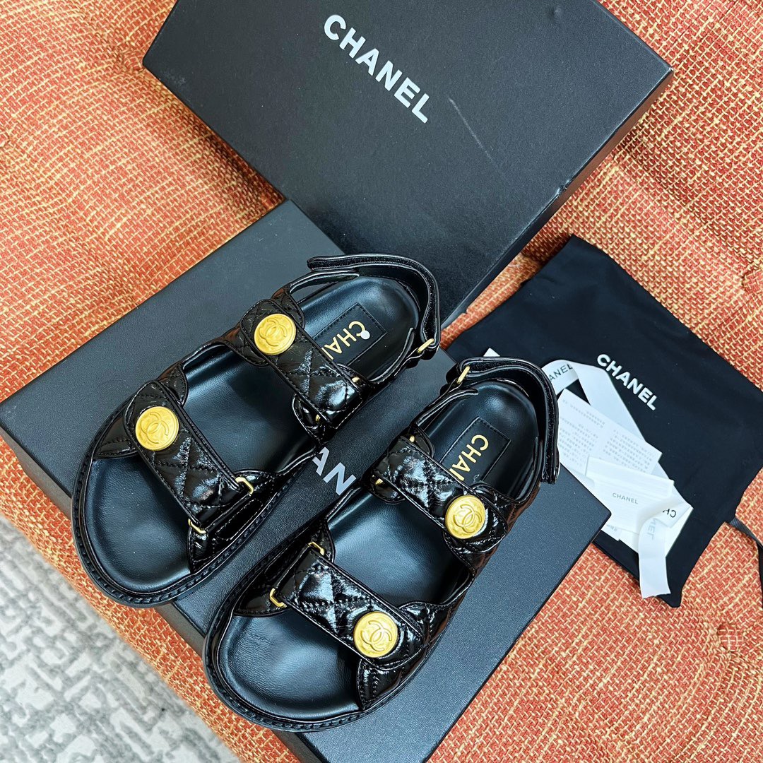 Chanel 2033 New Velcro Sandals
