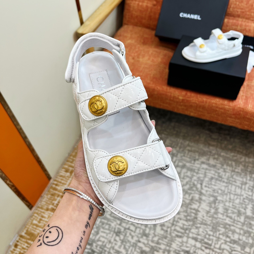 Chanel 2033 New Velcro Sandals - Image 3