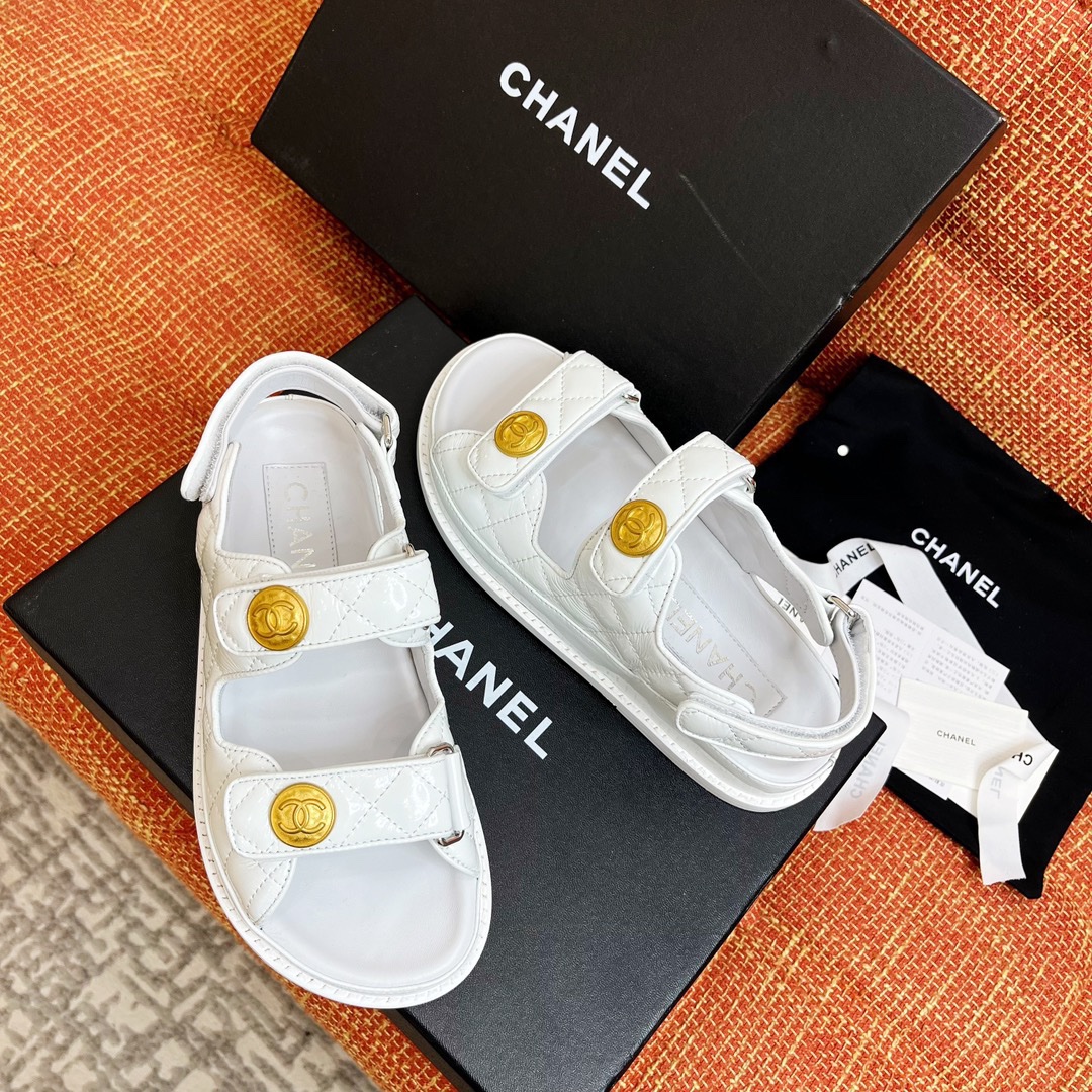 Chanel 2033 New Velcro Sandals - Image 5