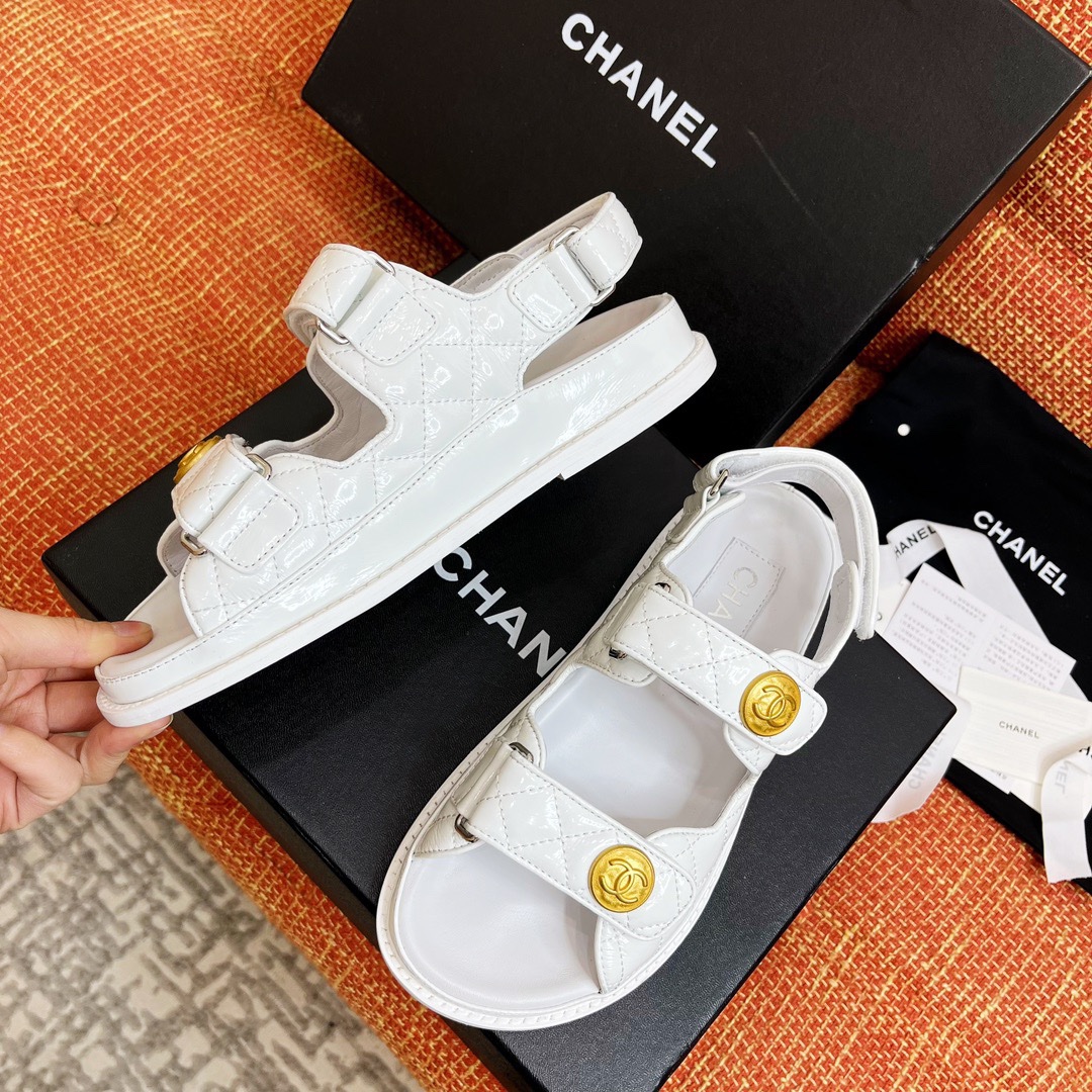 Chanel 2033 New Velcro Sandals - Image 2