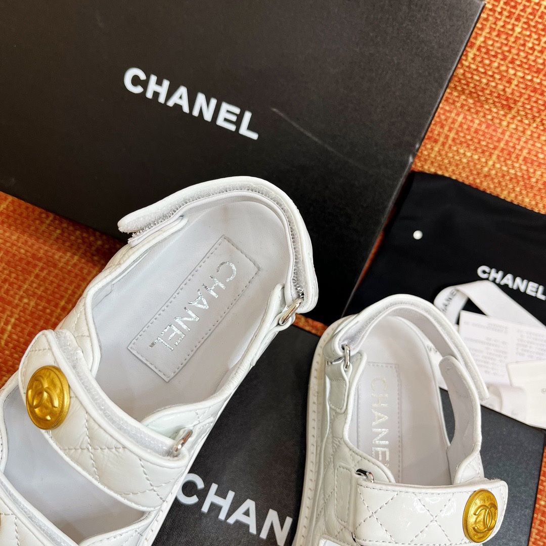 Chanel 2033 New Velcro Sandals - Image 7