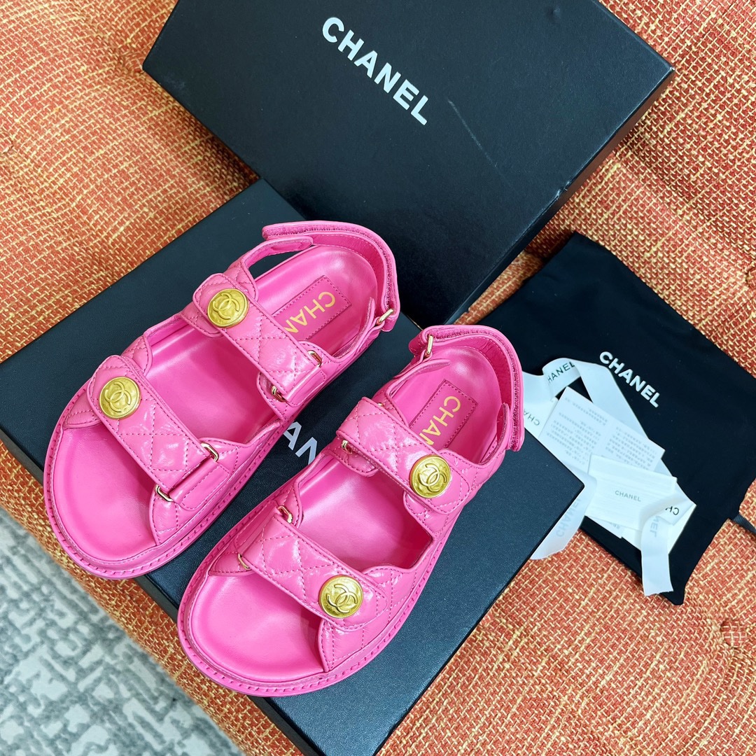 Chanel 2033 New Velcro Sandals