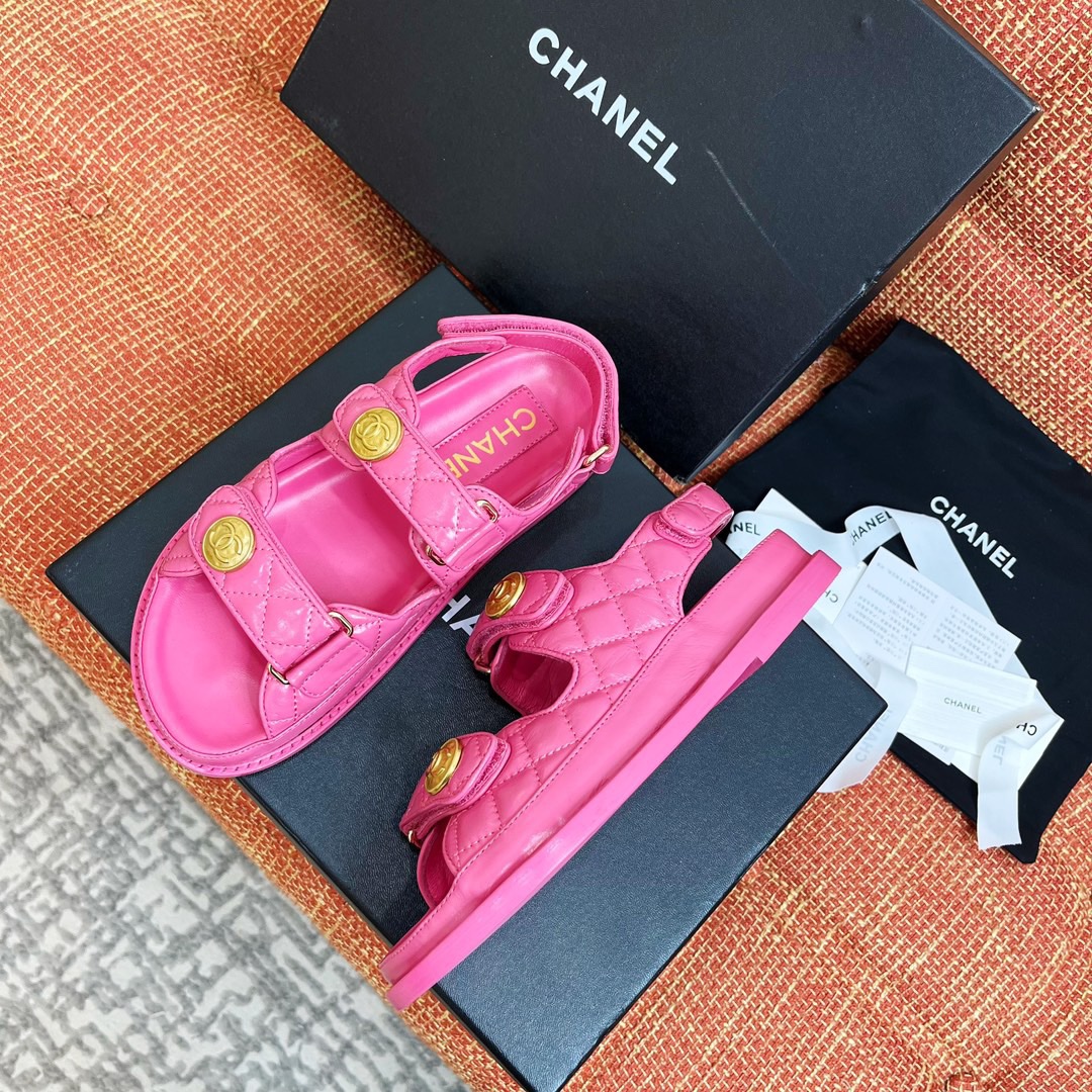 Chanel 2033 New Velcro Sandals - Image 4