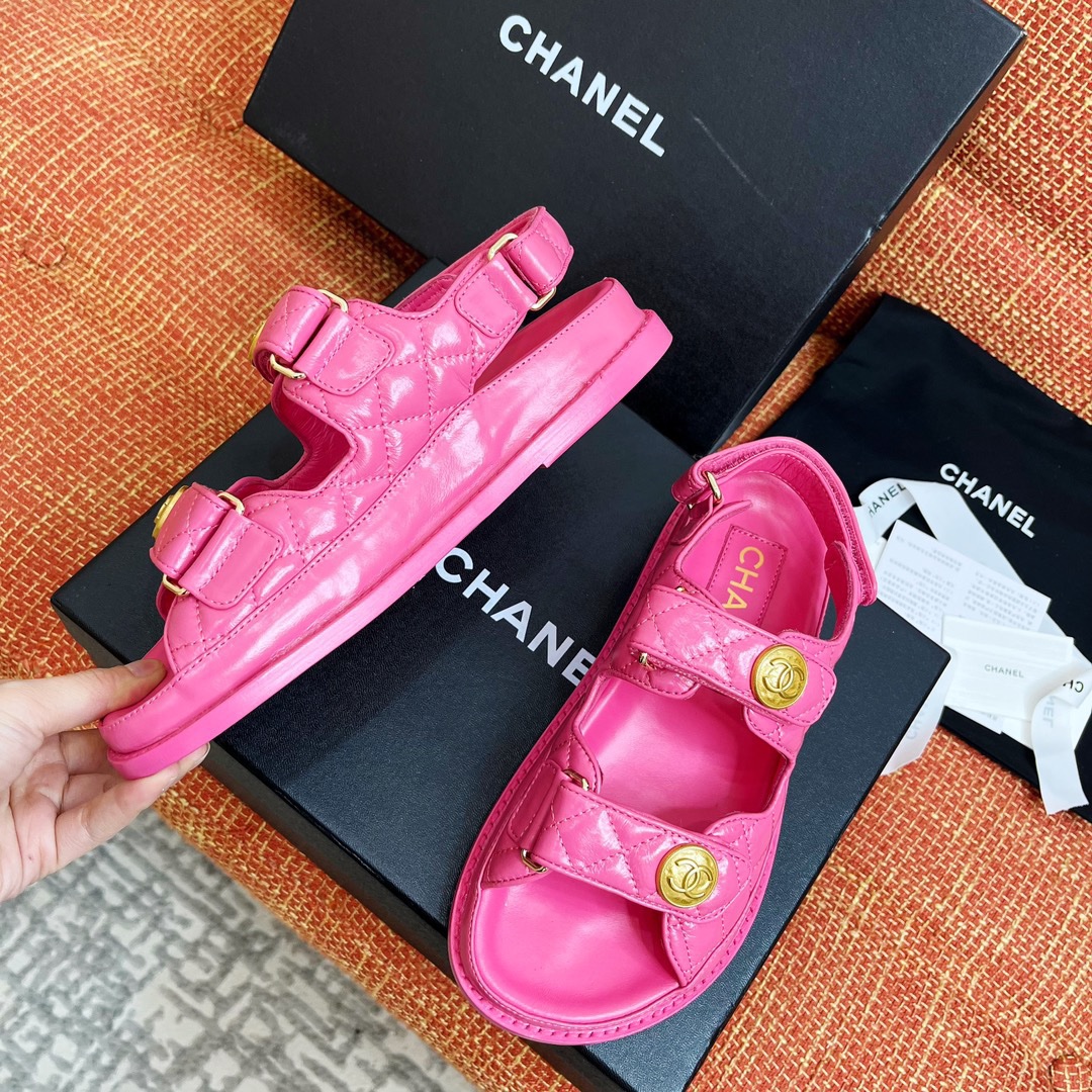 Chanel 2033 New Velcro Sandals - Image 2