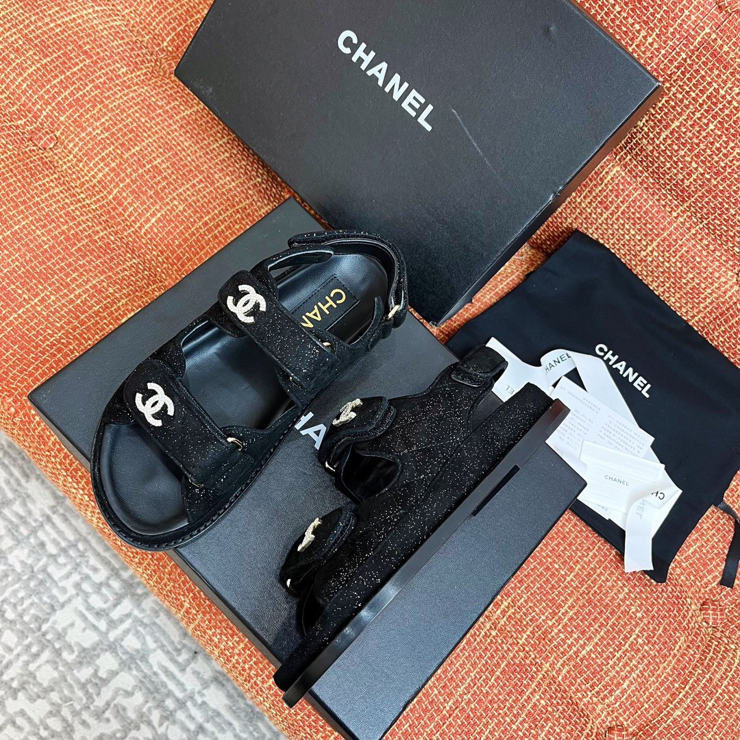 Chanel 2033 New Velcro Sandals - Image 4