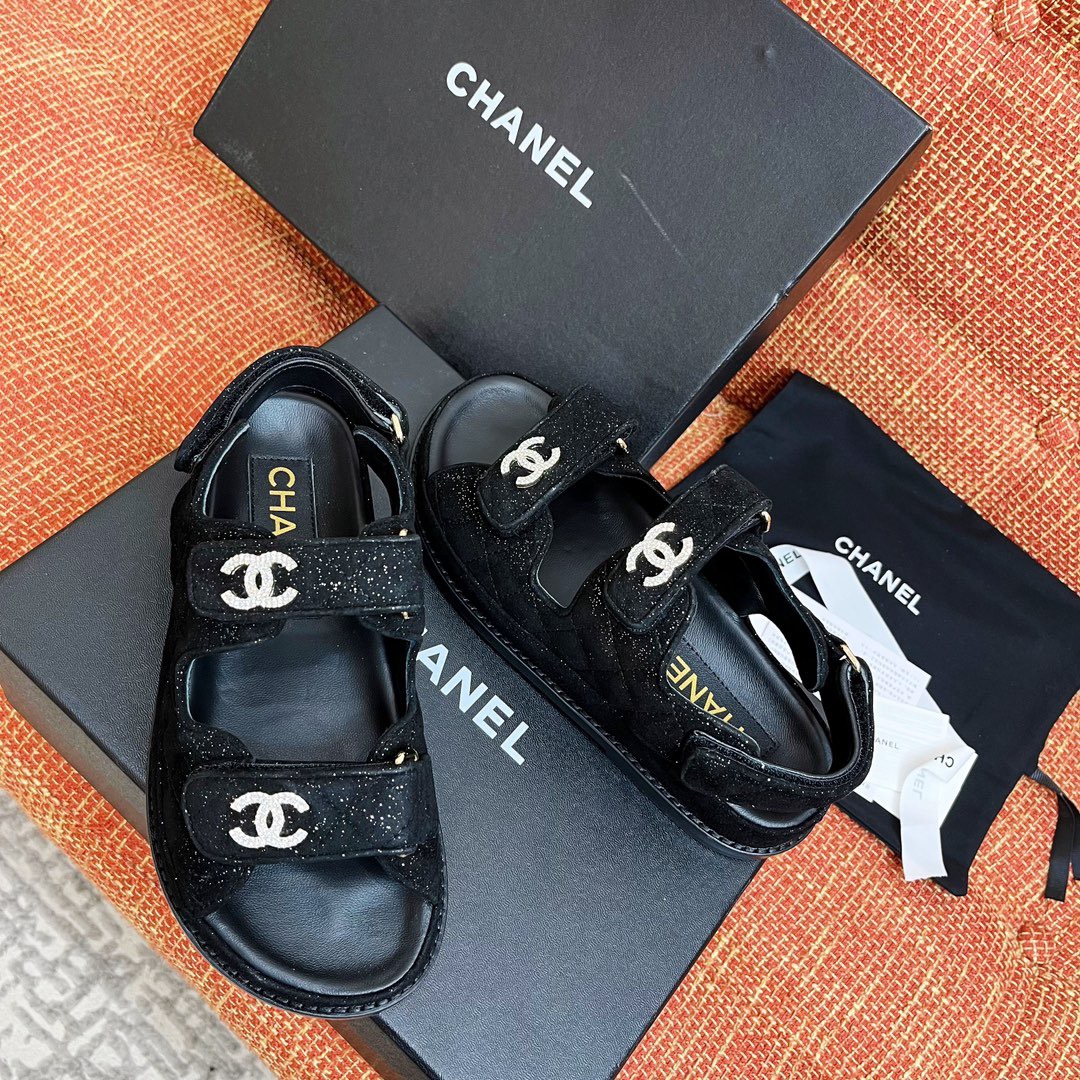 Chanel 2033 New Velcro Sandals - Image 5