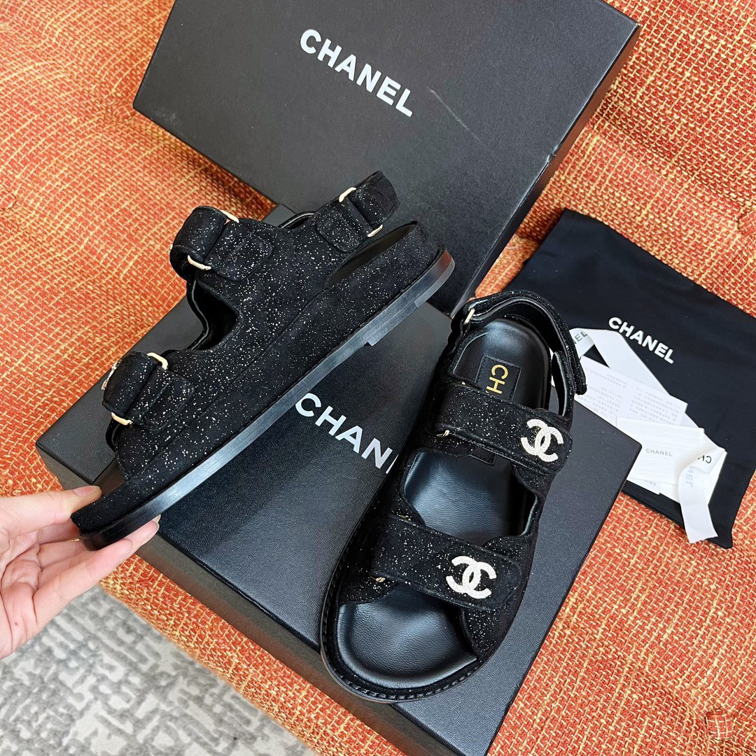 Chanel 2033 New Velcro Sandals - Image 2