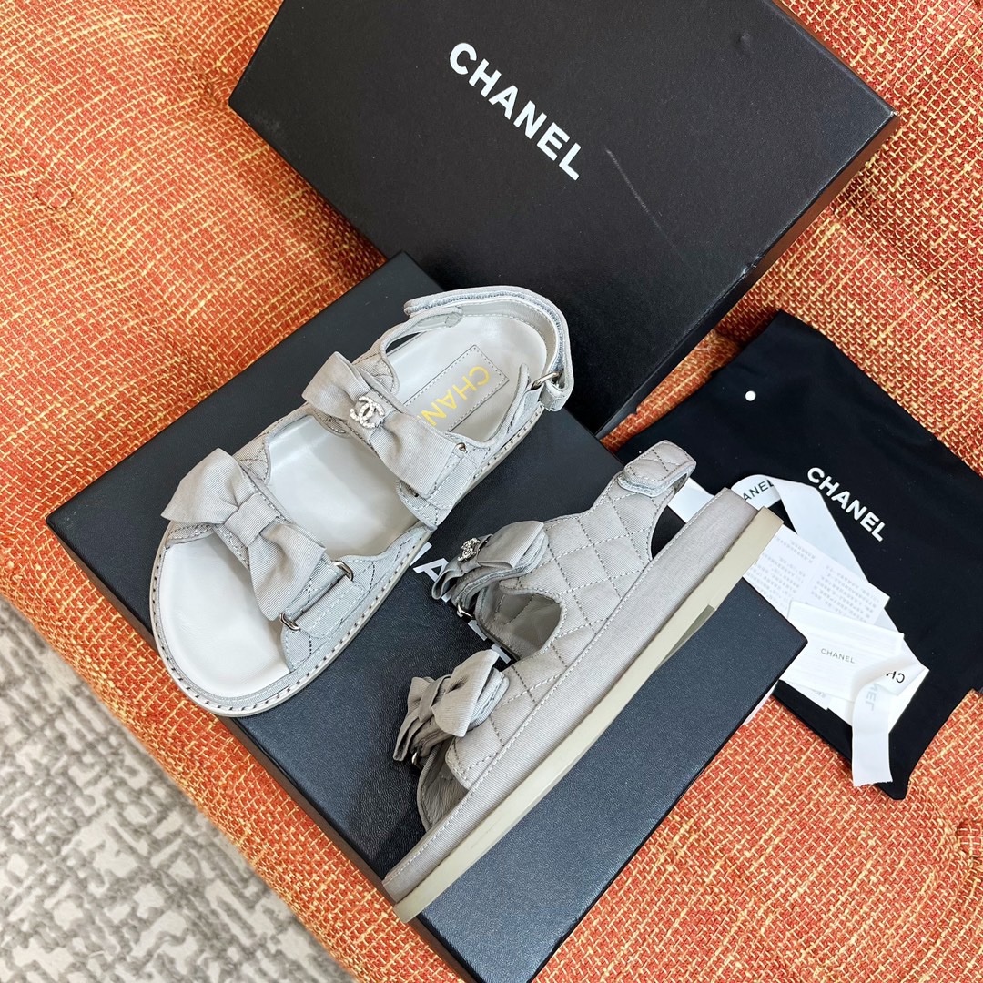 Chanel 2033 New Velcro Sandals - Image 4