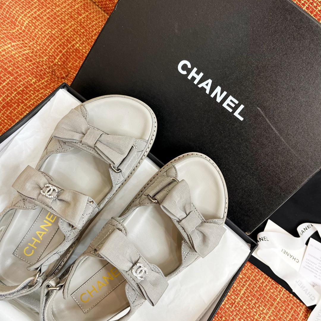 Chanel 2033 New Velcro Sandals - Image 6