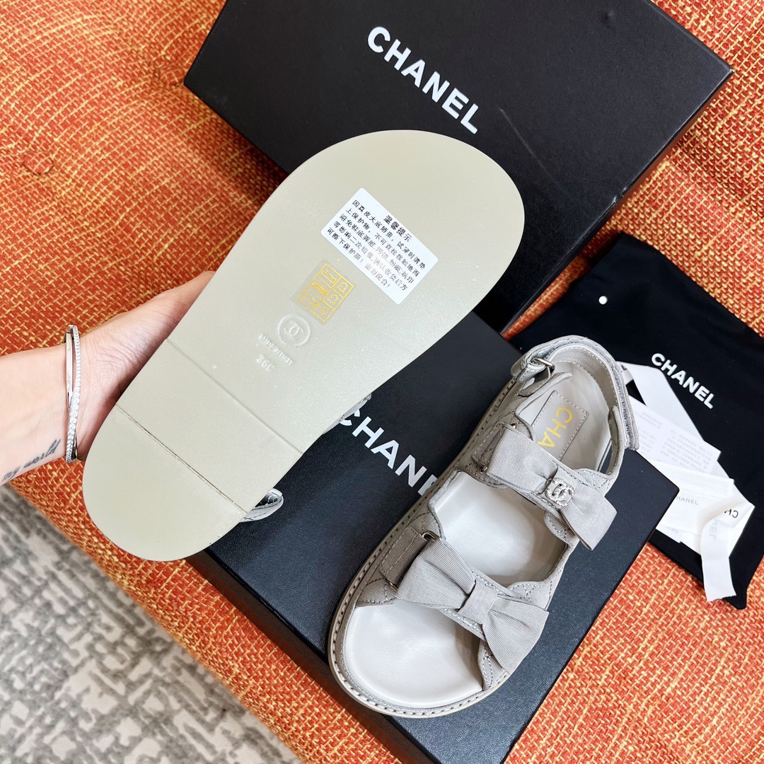Chanel 2033 New Velcro Sandals - Image 8